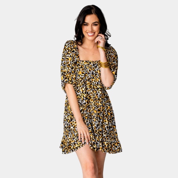 BECCA BABY DOLL SHORT DRESS - ALLEYCAT - Picture 2 of 7